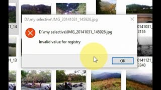 How to Fix Windows 10 photos app error quotInvalid Value For Registryquot [upl. by Kylie]