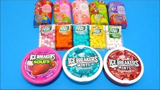 Tic Tac Ice Breakers amp Thai Candy Compilation  Sours Mints Wintergreen amp Cinnamon [upl. by Syah]