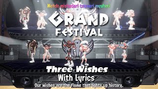 Splatoon 3  Three Wishes Grand Fest Concert With Lyrics [upl. by Profant507]