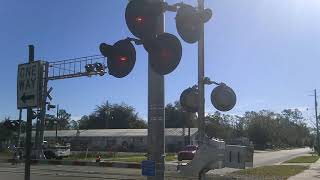 Westbound CSX freight train passes through Macclenny Florida [upl. by Marienthal]