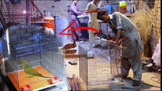 How to make Birds Cage with Wonderful Technical skills [upl. by Edin584]