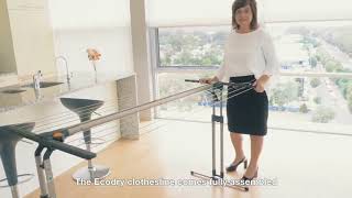 Ecodry Portable Clothesline [upl. by Sumetra]