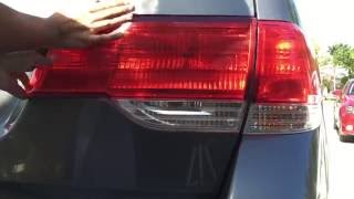 Honda Odyssey Taillight Bulb amp Assembly Replacement DIY [upl. by Adiahs879]