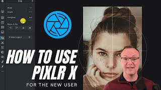 How to use Pixlr X  Easy Graphic Design [upl. by Evilo]