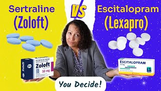 Sertraline vs Escitalopram A comparative review of two SSRI antidepressants [upl. by Alekat]