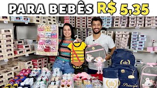 Atacado de Roupas para BebÃª a partir R 535  Sapatinhos Bodys Meias e Kits Maternidade [upl. by Territus]