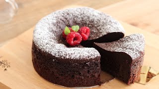 濃厚ガトーショコラの作り方 Flourless Gateau Chocolat｜HidaMari Cooking [upl. by Iruahs]