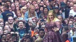 Adele  Wembley Stadium  Hello [upl. by Molahs]