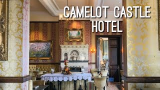 Camelot castle hotel Tintagel Cornwall … The home of King Arthur legends [upl. by Ahsenrat375]