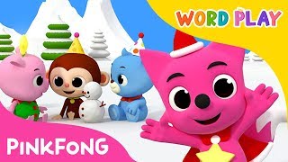 Christmas Day  Christmas Carols  Word Play  Pinkfong Songs for Children [upl. by Kohsa]