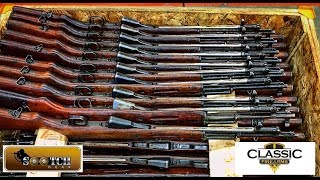 Surplus Chinese SKS Crate Opening at Classic Firearms [upl. by Enrobyalc]