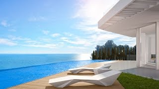 Luxury villa on the seafront in Javea [upl. by Eidroj]