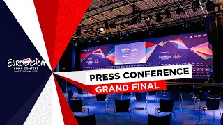 Eurovision Song Contest 2021  Grand Final  Press Conference [upl. by Nerot]