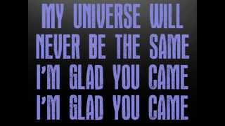 The Wanted  Glad You Came Lyrics [upl. by Trini380]