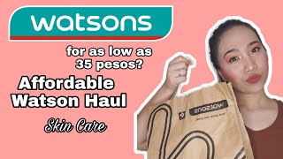 WATSON HAUL 2021  Affordable Skin Care [upl. by Enimrac]