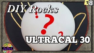 How to make your own stones using UltraCal 30  DIY Rocks [upl. by Ardolino307]