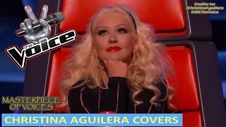 CHRISTINA AGUILERAS SONGS AUDITIONS ON THE VOICE REUPLOAD [upl. by Adirehs]