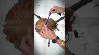 How To Cut The Wolf Layered Haircut [upl. by Brigette]