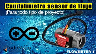 Uso y testeo de caudalimetro con arduino [upl. by Adaval]