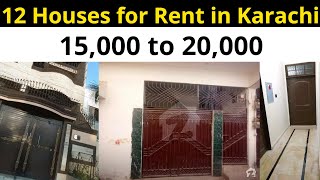 12 Houses for Rent in Karachi  OLX House for Rent in Karachi [upl. by Favianus920]