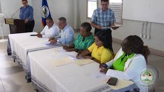 GOB and Unions Sign Collective Bargaining Agreement [upl. by Appleby]