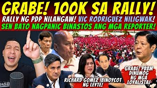 BREAKING GRABE 100K NA MGA LOYALISTA BATO BINASTOS ANG REPORTER RICHARD GOMEZ BINOYCOT NG LEYTE [upl. by Ennairam]