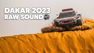 Best action from one of the most empty places  Dakar 2023 🐪 [upl. by Eugenie]