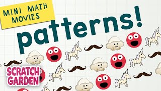 Patterns  Mini Math Movies  Scratch Garden [upl. by Ahsiena]