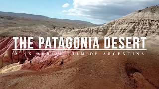 THE PATAGONIA DESERT A 4K Aerial Film of Argentina [upl. by Magdau]