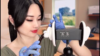 ASMR School Nurse Ear Check and Cleaning [upl. by Severson]