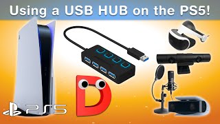 PS5 Tips How to best use a USB HUB on PlayStation 5 Have PSVR amp more connected at the same time [upl. by Uzial921]