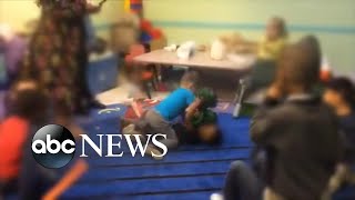 Day care workers accused of encouraging toddler fight club [upl. by Nylaras]