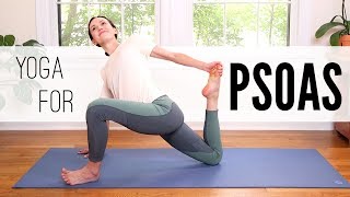 Yoga For Psoas  Yoga With Adriene [upl. by Ahsaz]