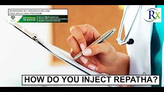 How Do You Inject Repatha [upl. by Wampler]