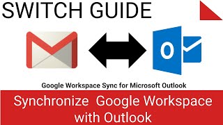 Sync Gmail Email Contacts Calendar with Outlook using Google Workspace Sync for Microsoft Outlook [upl. by Harrus]