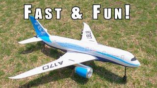 XK A170 Boeing 787 Giant RC Plane Review ✈️ [upl. by Adina]