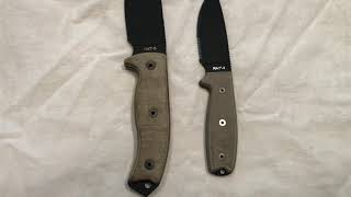 Bushcraft Knives  RAT 3 and RAT 5 [upl. by Finnegan]