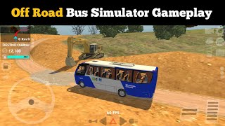 Off Road Bus Simulator Gameplay [upl. by Hendrika]