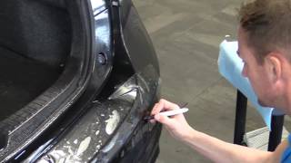 How to Install Rear Bumper ProtectorClear Paint Protection Film [upl. by Elbert892]