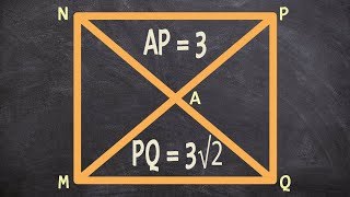 Determining a missing length using the properties of a rhombus [upl. by Ojyram266]