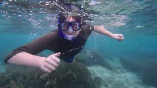 Snorkelling in Fiji Coral Coast  Outrigger Resort Sigatoka  Day 2 [upl. by Sherwood]