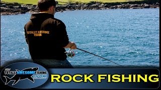 Rock fishing on Dursey Island  The Totally Awesome Fishing Show [upl. by Otanutrof741]