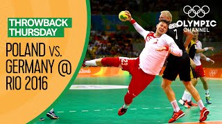 Poland vs Germany  Full Mens Handball Bronze Medal Match  Throwback Thursday [upl. by Vins]