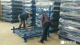 warehouse stacking rackStackable pallet racking amp shelving [upl. by Ostap506]