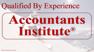 Qualified By Experience to Registered Qualified Accountant [upl. by Anwahsit]