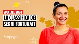 Oroscopo 2024 la classifica dei segni più fortunati dellanno [upl. by Ancelin]