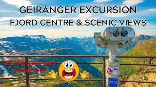 🛳️⚓GEIRANGER NORWAY – Cruise Excursion – Fjord Centre and Scenic Views ⚓🛳️ [upl. by Zeb]