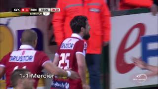 KV Kortrijk  Moeskroen 2  1 Play Off 2 20162017 [upl. by Sitsuj]