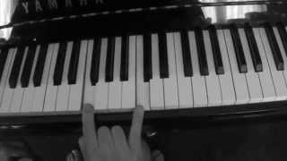 4 How to play Blueberry Hill Piano Solo Improvisation [upl. by Koblick]