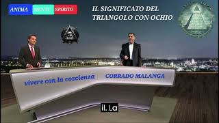 Corrado MalangaIl significato del triangolo con locchio [upl. by Ailb]